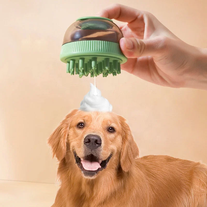 Hot Sale Portable Shower Massage Pet Brush Wash Shampoo Brush Hair Dog Bath Brushes