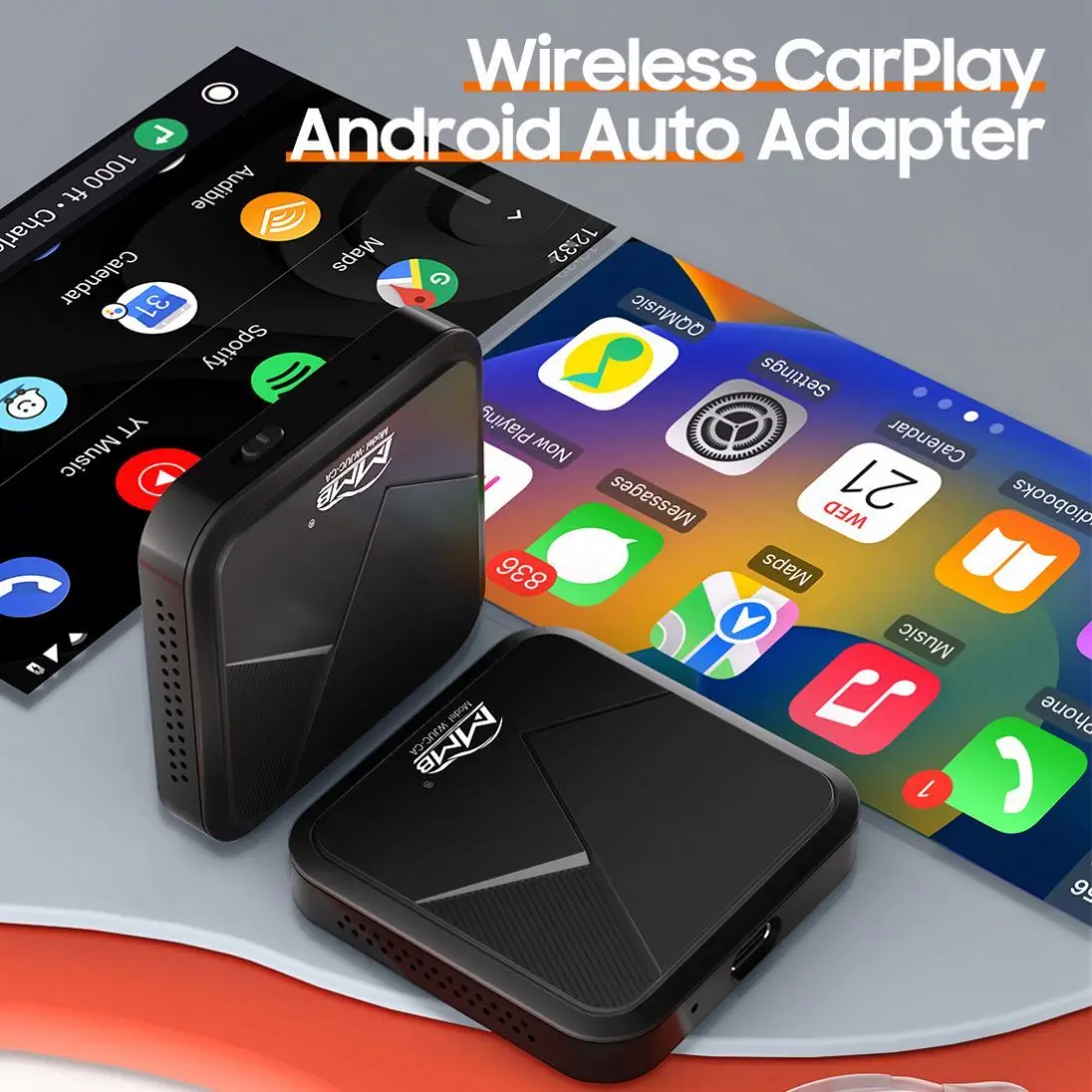 High Quality Plug And Play Car Smart Box Mini Wireless Android Auto Adapter