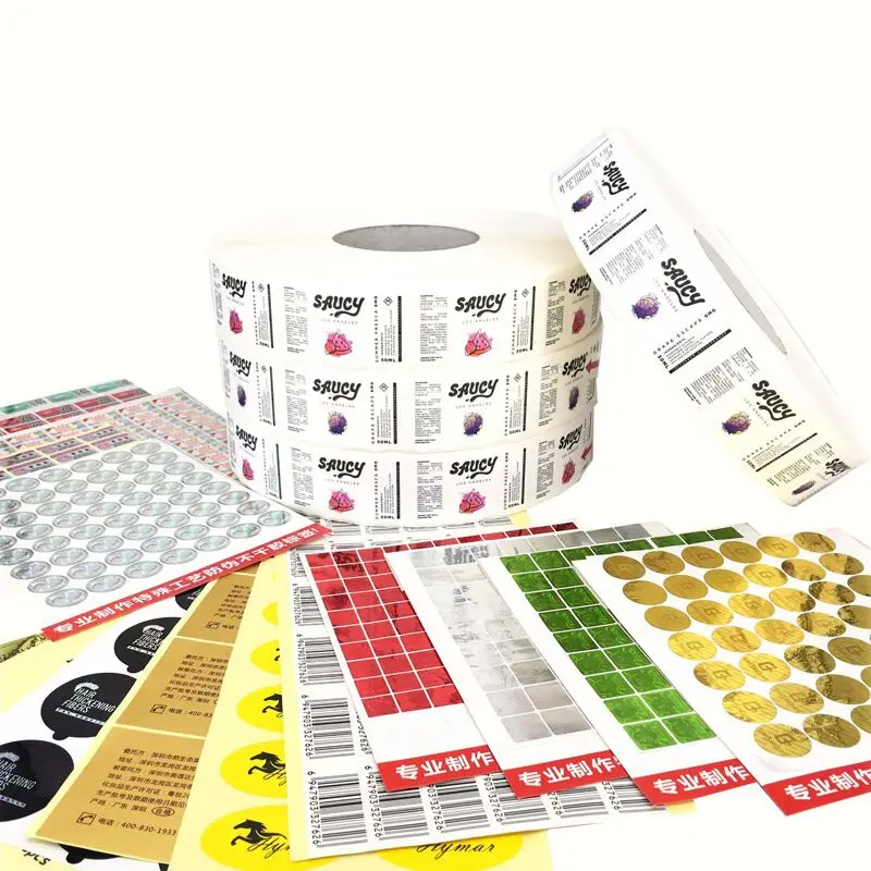 Ivy70201H производитель индивидуальная печать клейкая этикетка наклейка