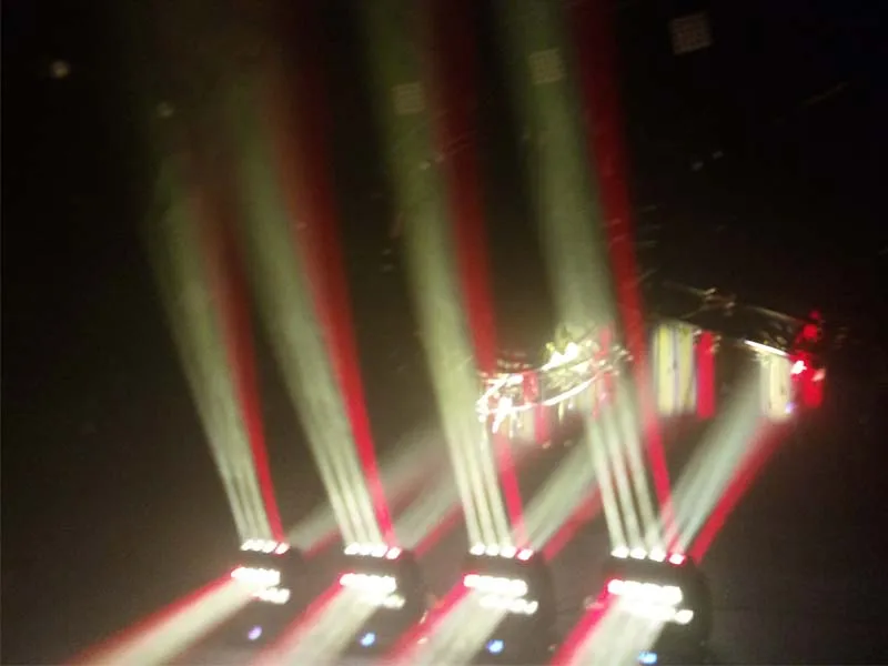 Winlite  fast rotation 16x15w 4in1 led rgbw strong rolling beam moving head light