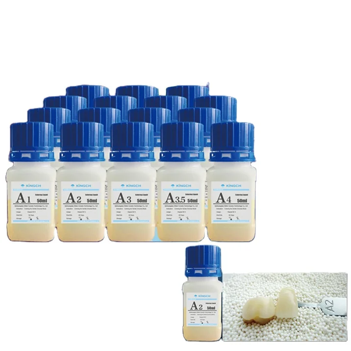 26 shade coloring liquid for dental zirconia ceramic block