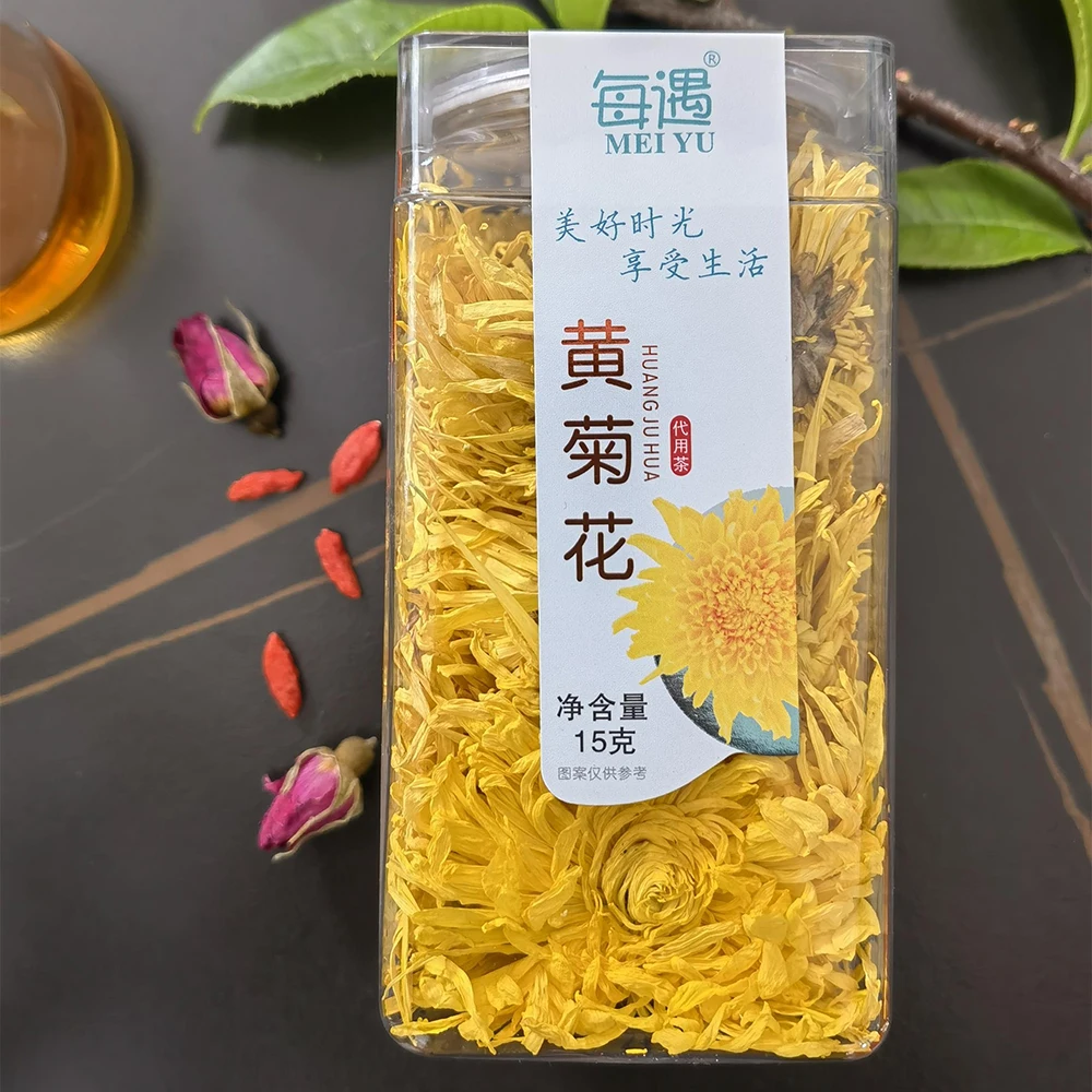 Wholesale Natural High Quality Flower Tea Beauty Tea High Quality White Chrysanthemum Tea 30g