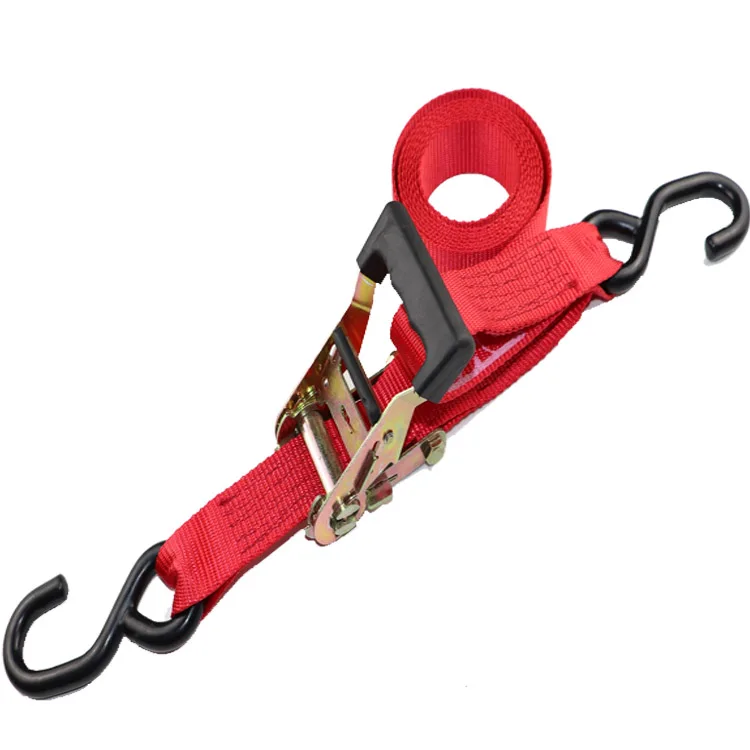 ratchet strap tie down High quality rope With Metal Buckle