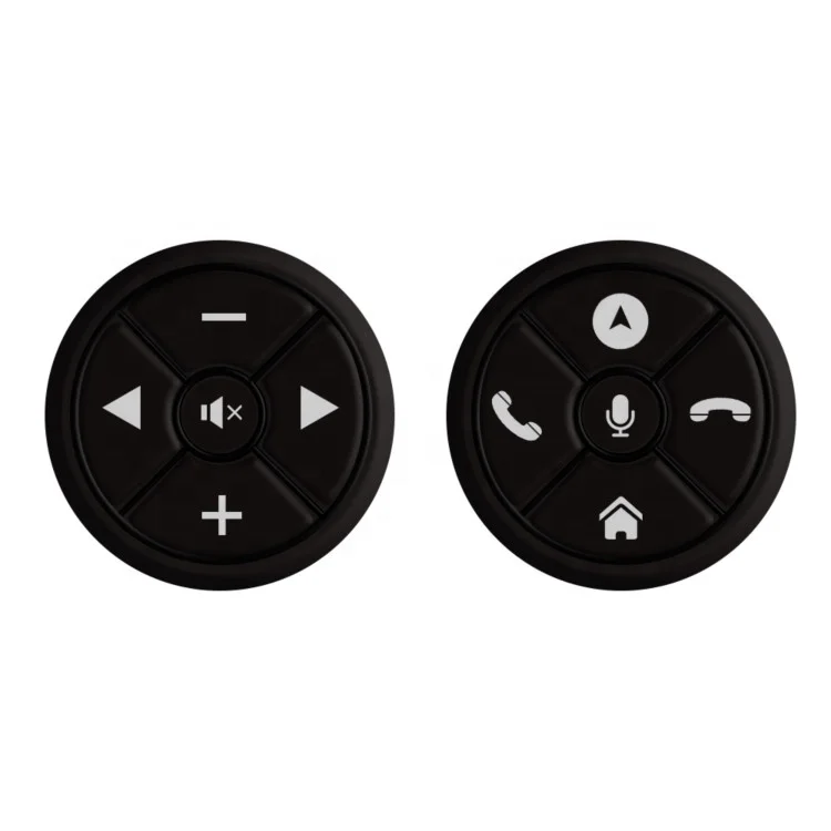 Многофункциональная кнопка рулевого колеса, универсальный беспроводной контроллер на рулевое колесо, 10 кнопок, дистанционное управление
