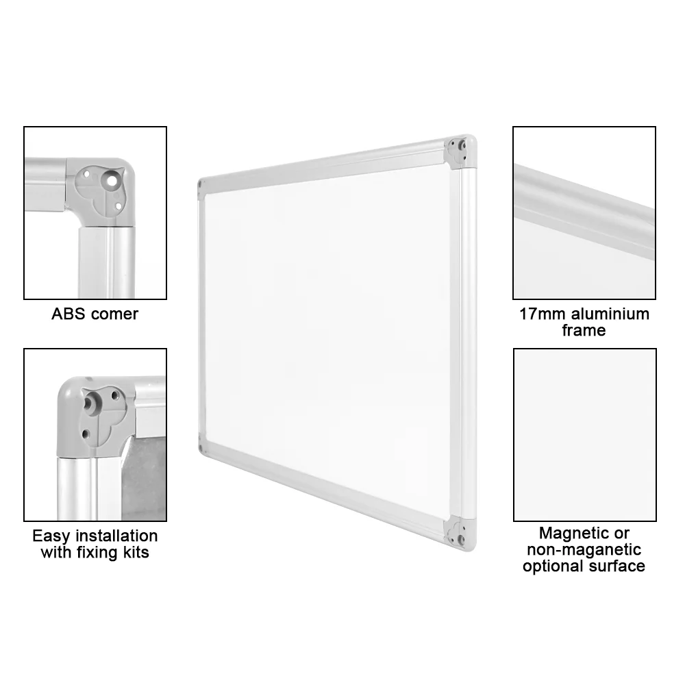 Size Customizable Calendar Tempered Glass Acrylic Dry Erase White Board Magnetic Whiteboard For Conference E Learning Room