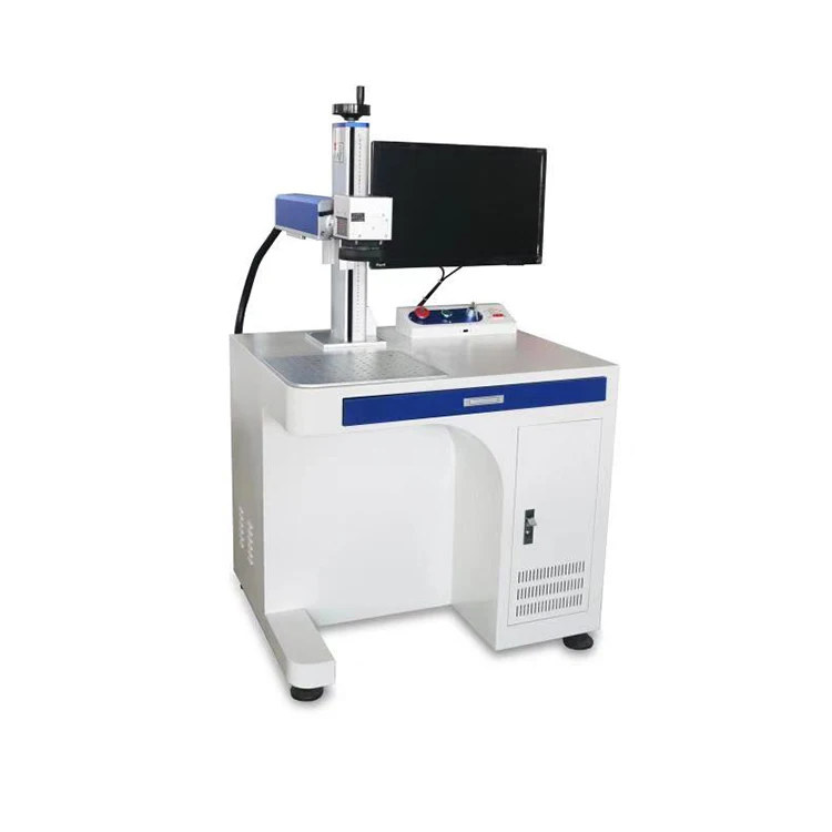 Desktop Raycus Fiber Laser Marking Machine For Metal Steel Aluminum Engraving With 20w 30w 50w Laser Marker