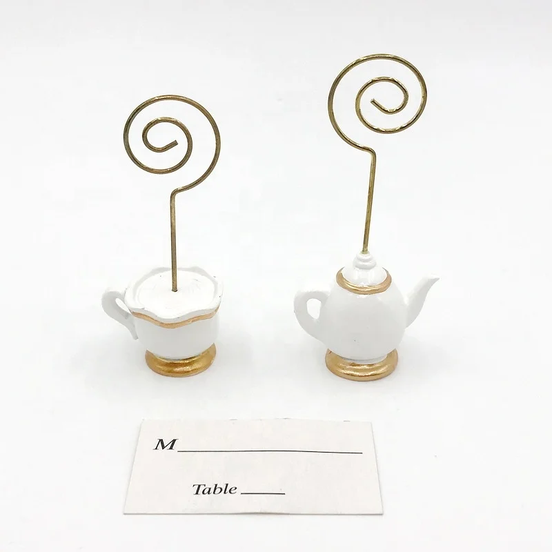 Прямая продажа с фабрики, 10 шт./лот, украшения для свадебной вечеринки, держатели для заварочных и чашек, держатели для карт, подарочные сувениры для свадебного возврата