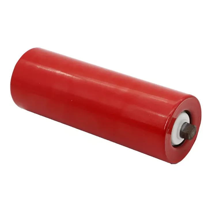 China Factory Steel Carry Roller Friction Conveyor Self Aligning Idlers