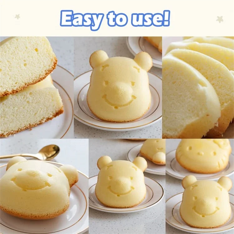 6in Silicone Cake Mold Non-stick Silicone Fondant Mold Cake Decorating Reusable Mousse Cake Pop Mold For Baking Dropshipping