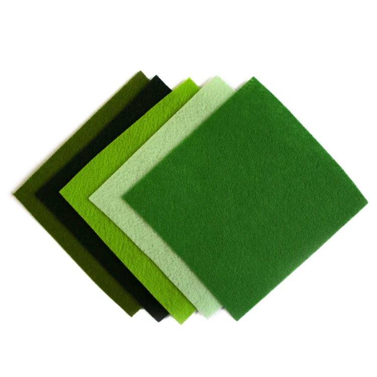 3mm 4mm 100% polyester wool textile felt fabric recycled felt for sprung mattress filling textile and floor coverings