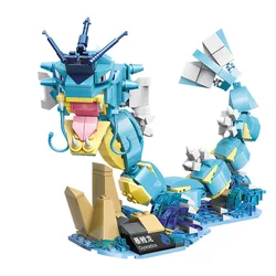 Building Blocks Pikachu Charmander Toy Anime Children Model Gift blocks