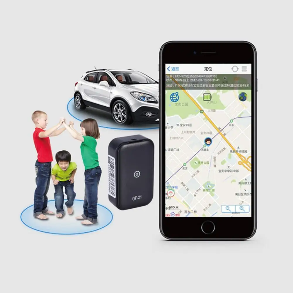  Мини-видоискатель GF21 локатор для смартфона приложение трекер будильник GPS работает с детьми домашними животными смарт-трекер потери дистанционное