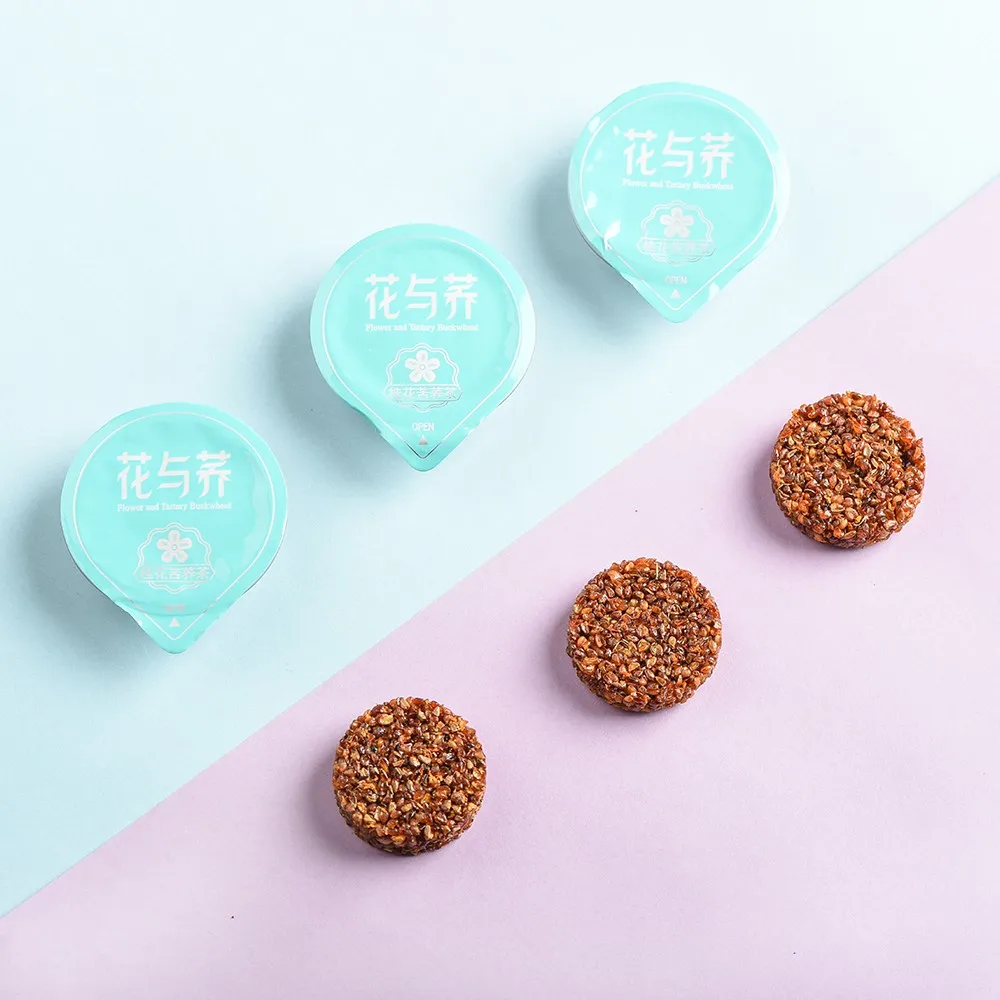 Gluten-Free Pure roasted black bitter tartary buckwheat Grain tea for daily health care drinking