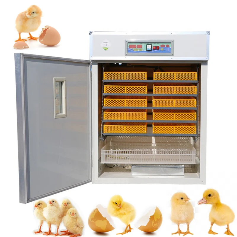 1056 Chicken Eggs Incubators Bird Hatching Eggs Quail Fully Automatic Incubator (1600165158726)