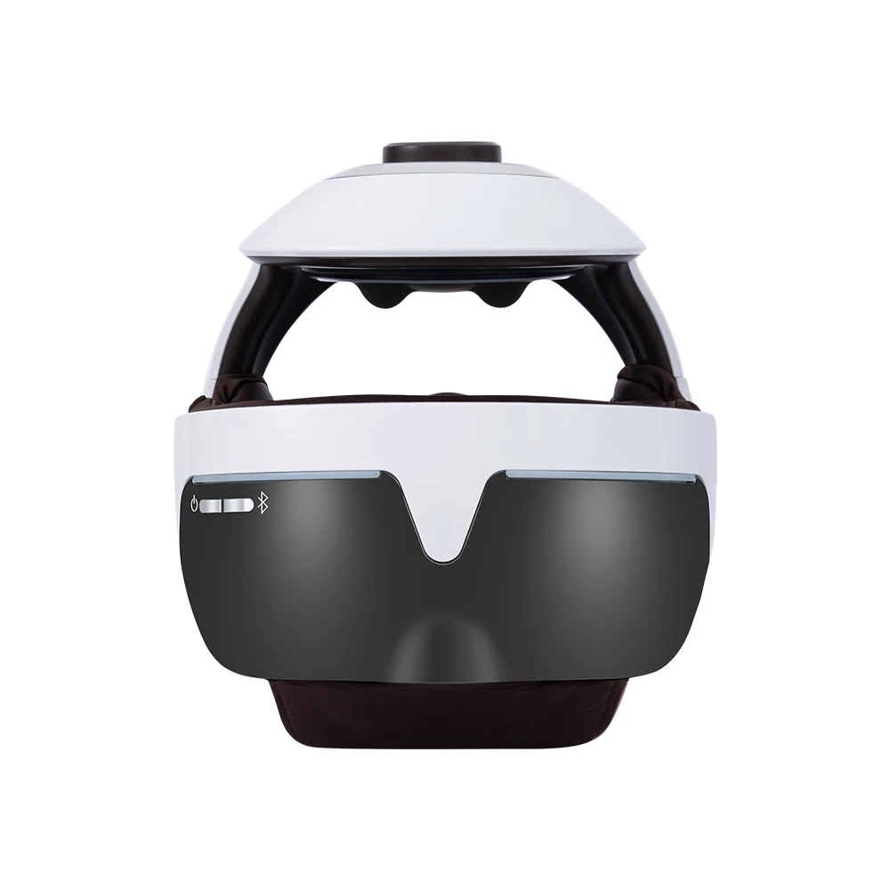 2024 Горячая Распродажа массажер для головы серого цвета шлем кожи беспроводной с дистанционным управлением