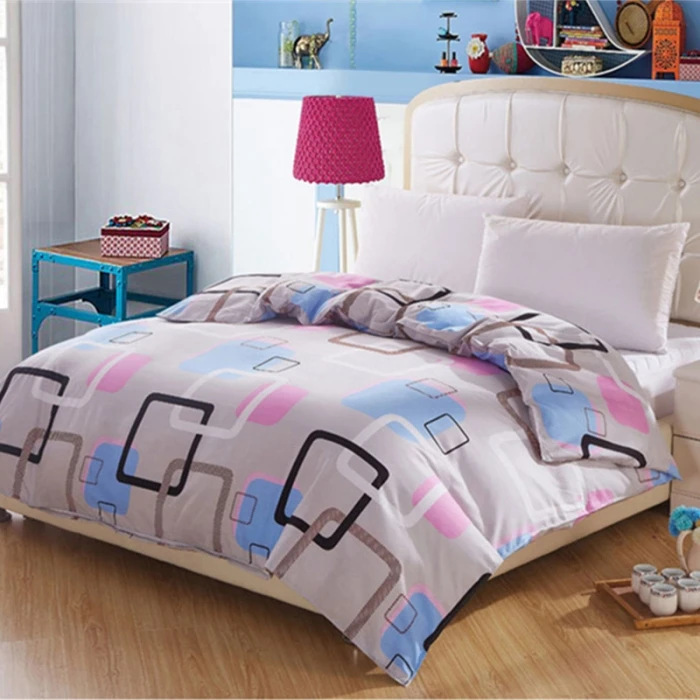 Hot sale print polyester quilt cover 56