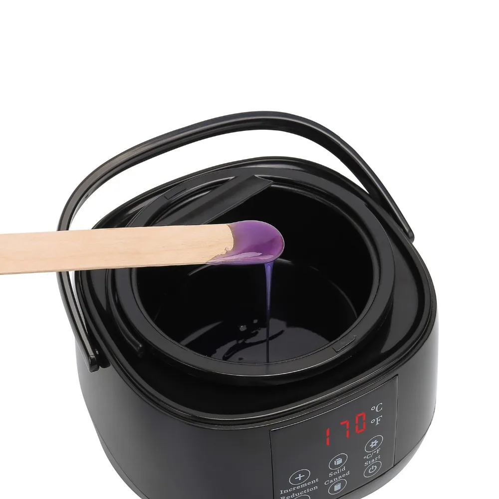 Mini Full Body Epilator Depilatory Wax Warmer Instant Hair Removal Household Melting Paraffin Hand Facial Wax Heater EU/EU Plug