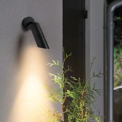 10w GU10 G5.3 LED courtyard landscape lamp brass 85-265v 220v 277v garden light fixture no lighting