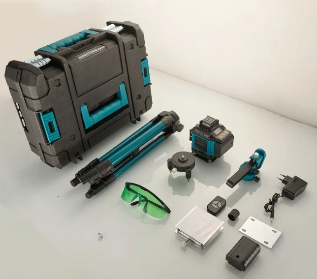 Cisivis 4D 16 line Construction Laser Line Level Green Beam Self-Leveling 360 Degree Laser Level