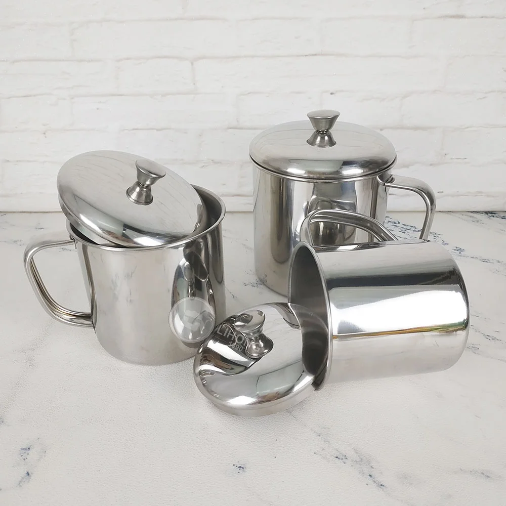 Металлическая пивная чашка на заказ/дорожная кофейная кружка из нержавеющей стали/чашка из нержавеющей стали для кемпинга