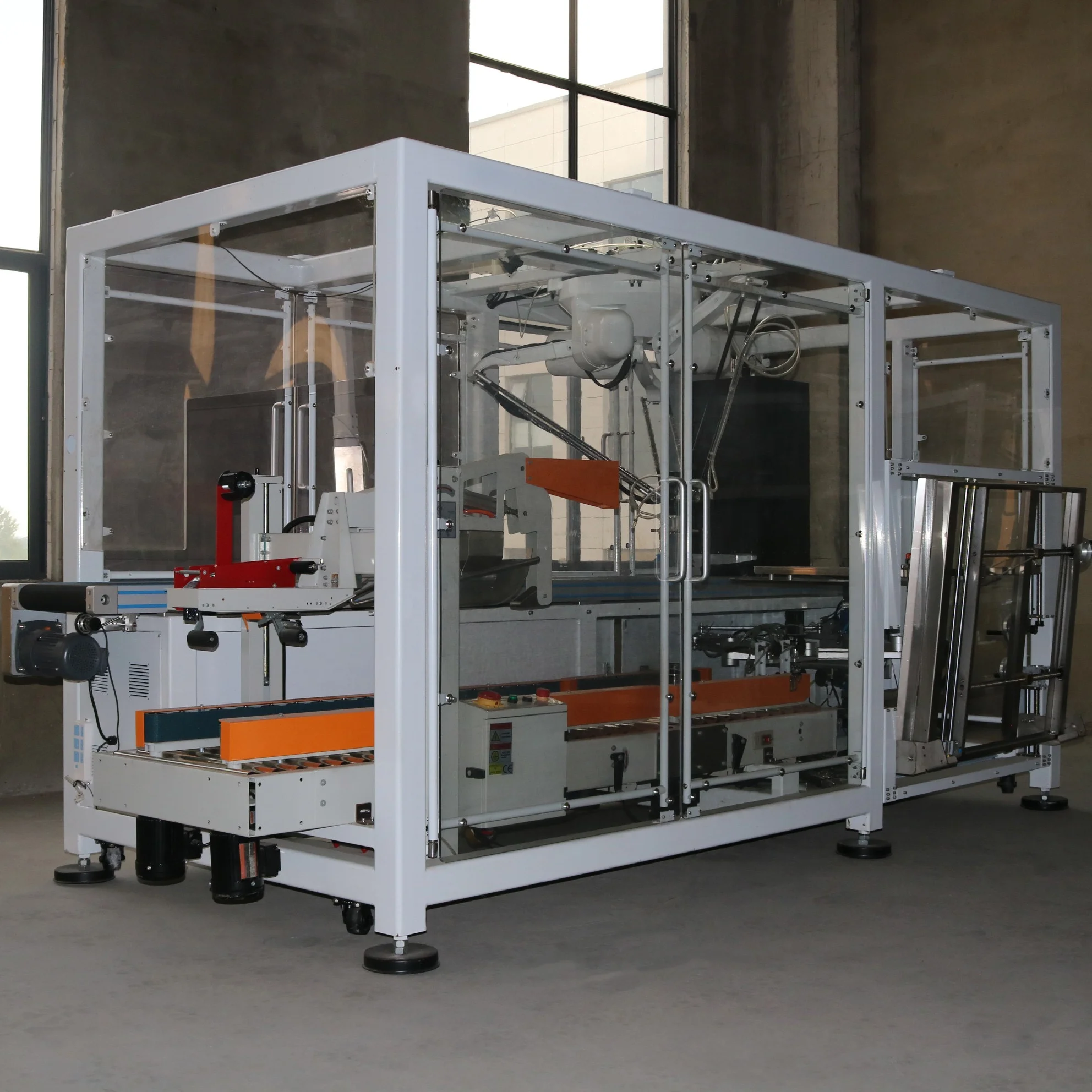 Top Quality Automatic Case Carton Unpacking And Sealing Machine Unpacking Machinery