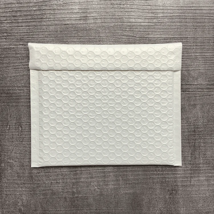 Wholesale white bubble maier bag plastic mailing bag with bubble Bubble Poly Mailer Bag Colored Printed for Clothing Packaging