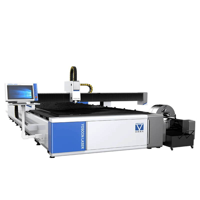 Exhchange Desktop Plate And Tube Integrated Fiber Laser Cutting Machines laser cut machine For Sheet Metal