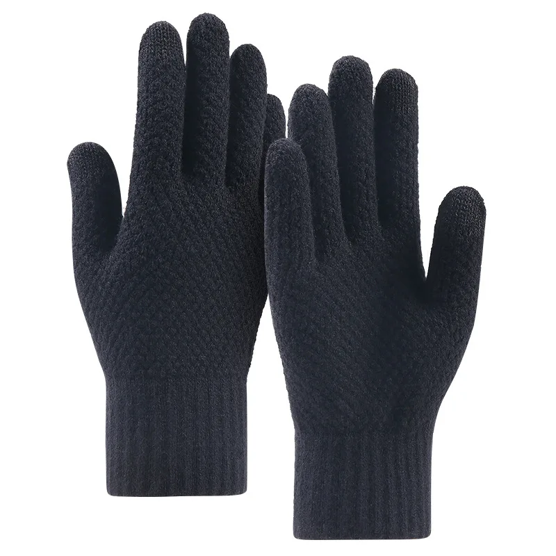 Custom Logo Touch Screen Glove Tactile Texting Warm Fashion Gloves Winter Gloves