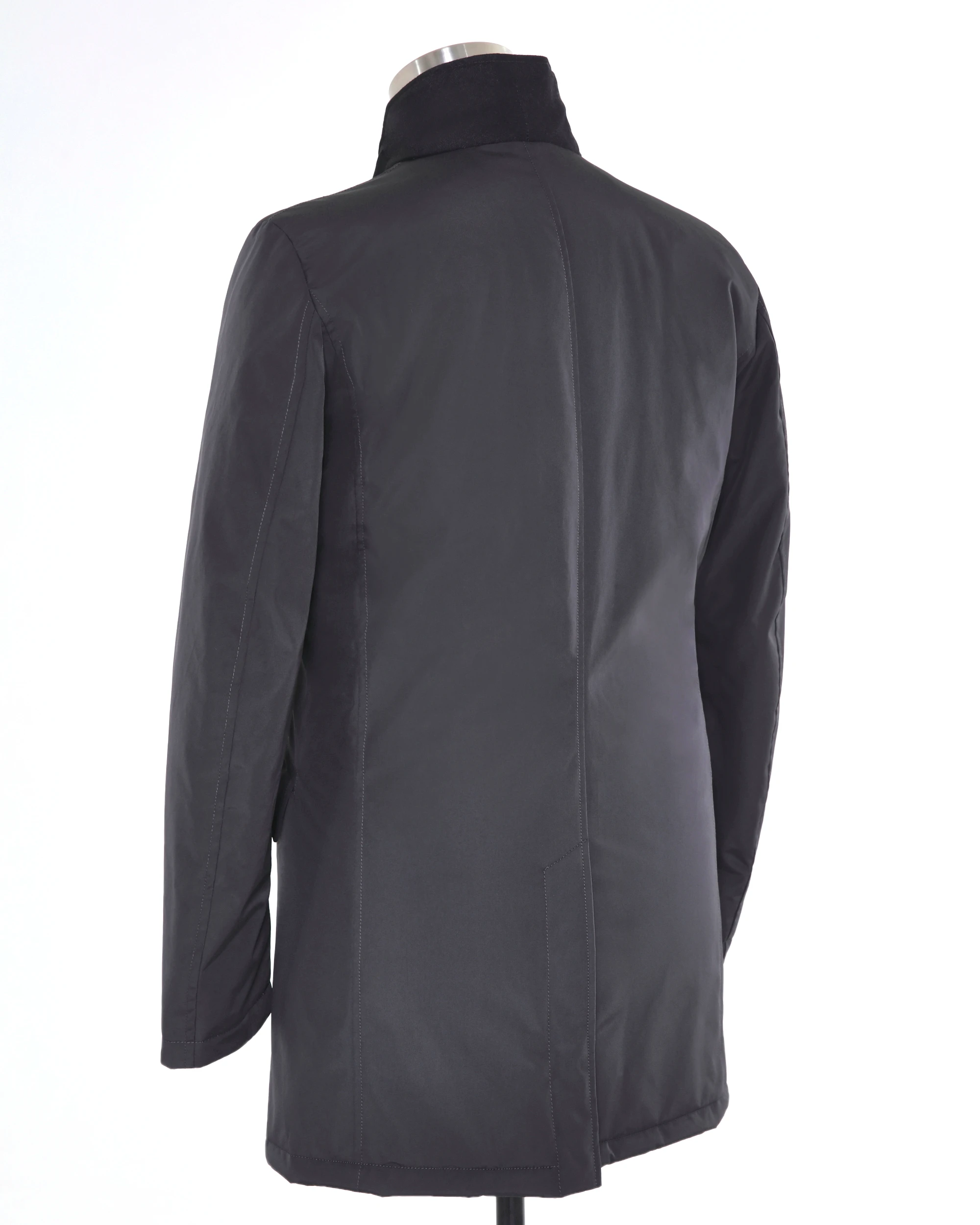 Windproof Waterproof Breathable Outdoor Jacket With Removable Insert And Collar Men Long Winter Coat