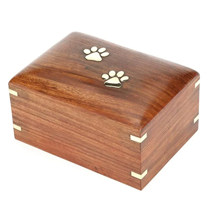 
Handicrafts contracted small pets keepsake solid woods boxes handmade urns pet 