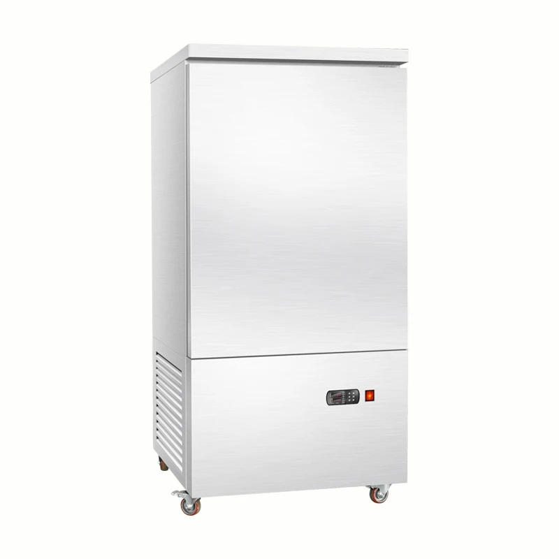 Top Quality Promotional Custom Commercial Small Mobile 10Pans One Door Shock Freezer Soft Ice Cream Used Blast Chiller Freezer