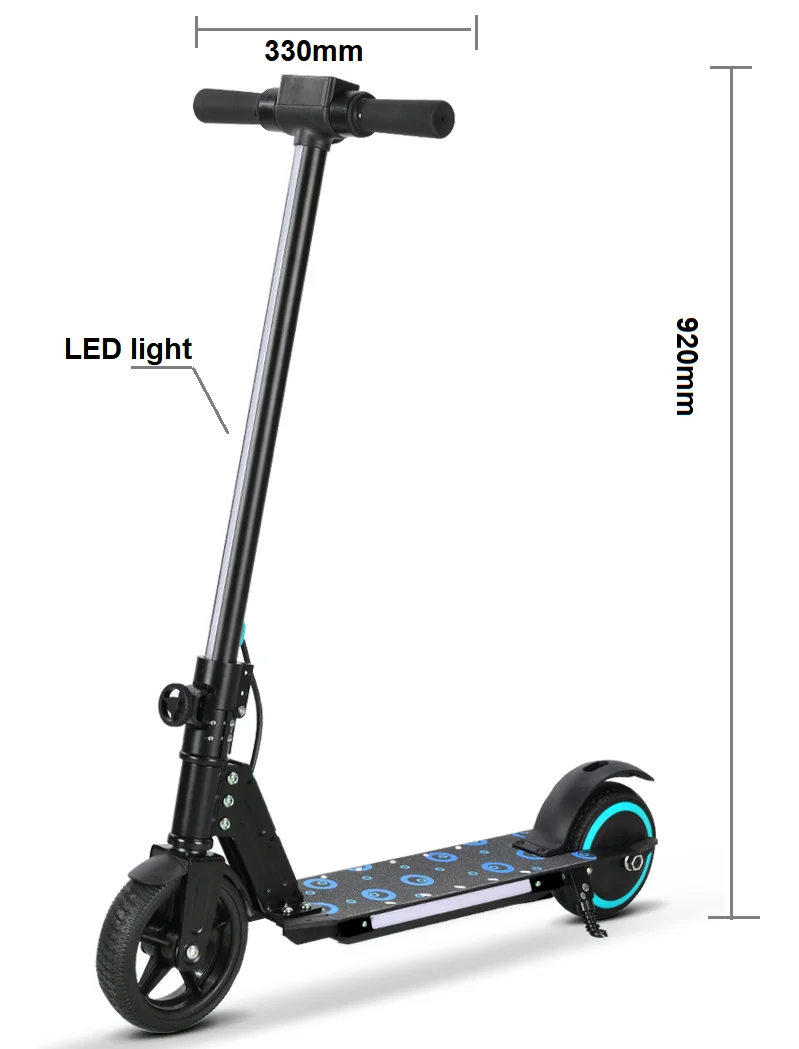 New 130w Electric scooter Children Electronic Smart Scooter Two Wheel Cute toy electric Foldable for Kid Scooters Electrico