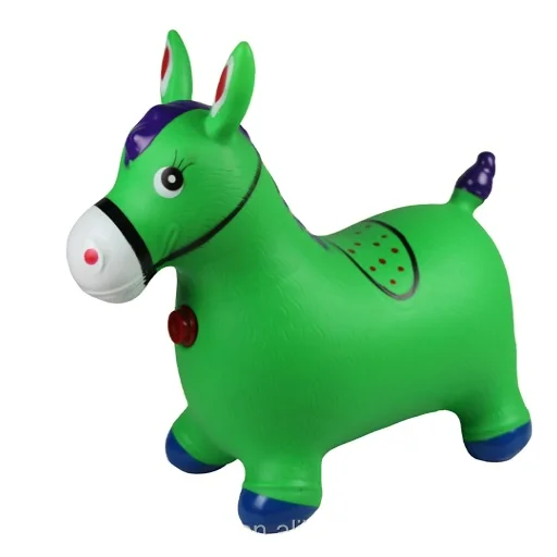 Детские надувные игрушки на заказ, детские игрушки-животные для верховой езды, лошадь пони