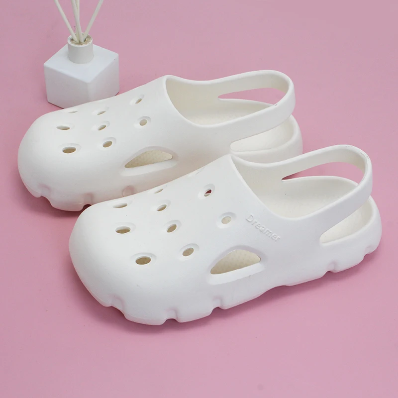 GRS EVA slide original clog outdoor beach slippers garden shoes Hollow and leaking sandals clog shoes