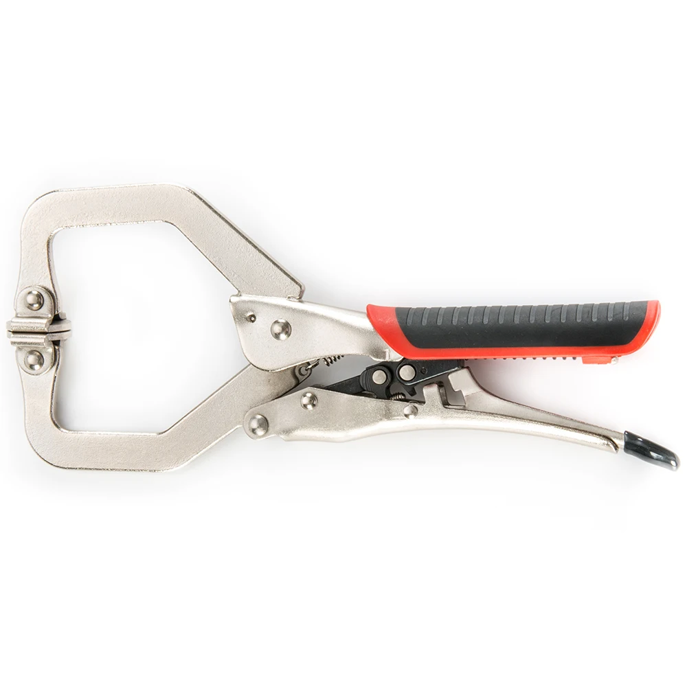 Metal carpenter vise grip locking clip plier C type woodworking welding self adjusting quick released wood clamp face clamp