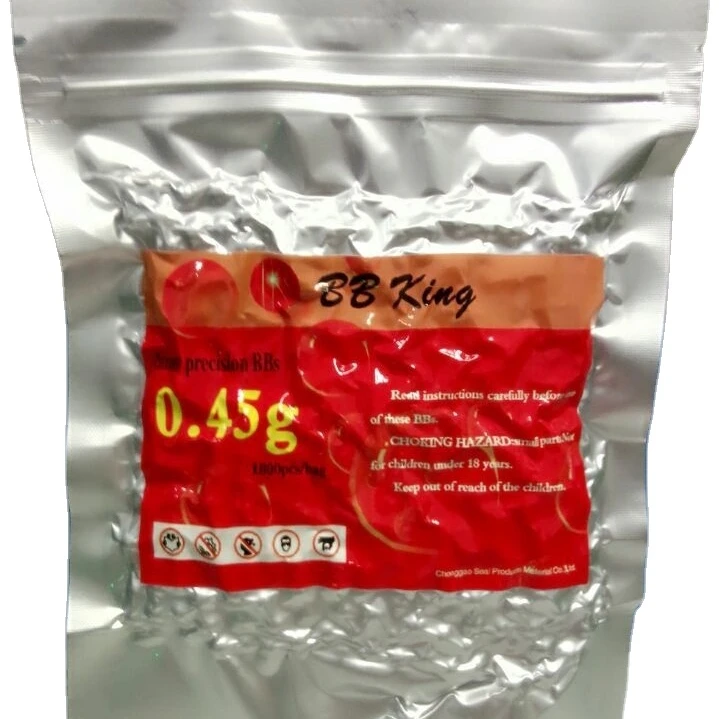 New package of 0.45g heavy Bio Plastic bb 1000pcs/ vacuum package