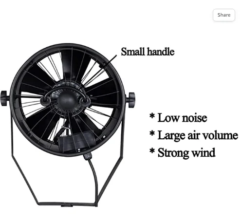 Nicefoto SF-01 Studio Wind Hair Blower Stream Fan for Fashion Portrait for photo and video