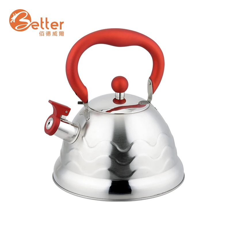 Wholesale Tea Pot Stainless Steel Tea Electric Gas Stove Top Whistle Kettle