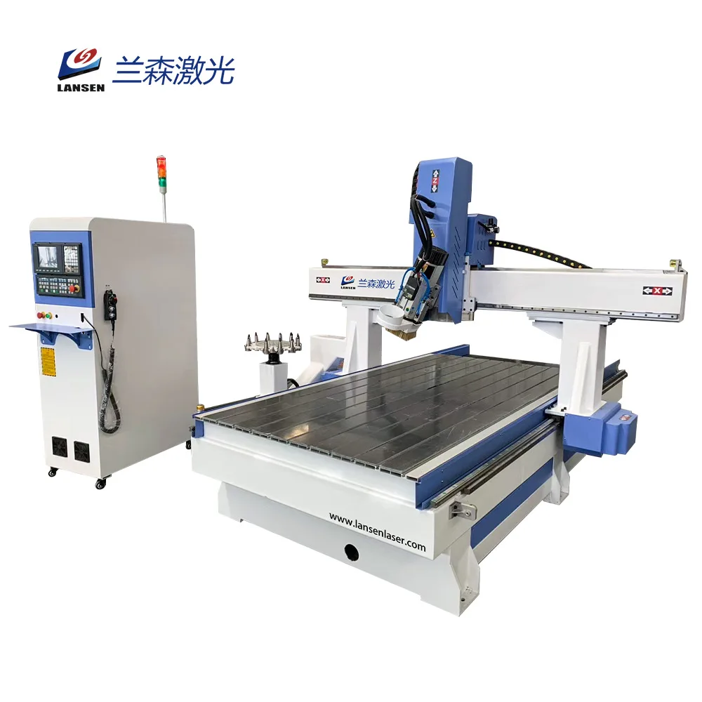 1325 high precision swing head 4 5 axis cnc routers engraving machine for Portrait model 3D rotary carving making equipment