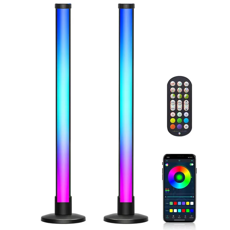 Smart LED Light Bars, RGBIC Ambiance Lighting with 8 Scene Modes and Music Modes, Bluetooth Color Light Bar for Entertainment,