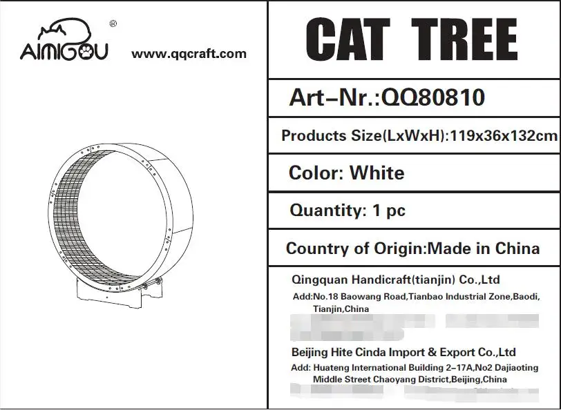 Eco-Friendly Factory Custom Rolling wholesales cat exercise wheel