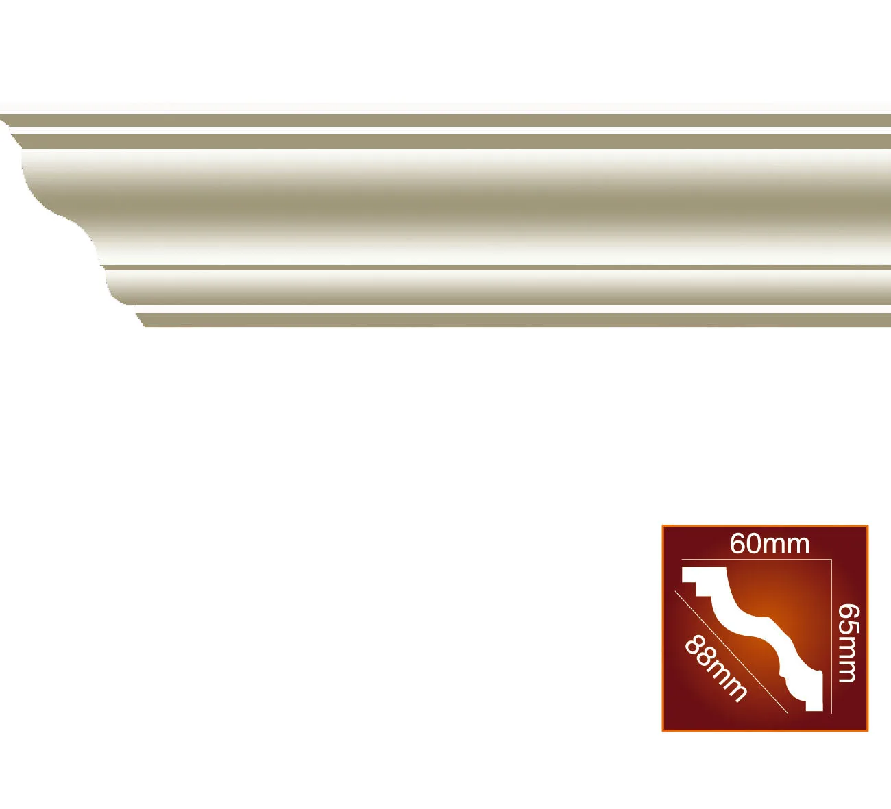 The latest hot selling polyurethane molding cornice ceiling decorative strip European elegant style PU molding cornice