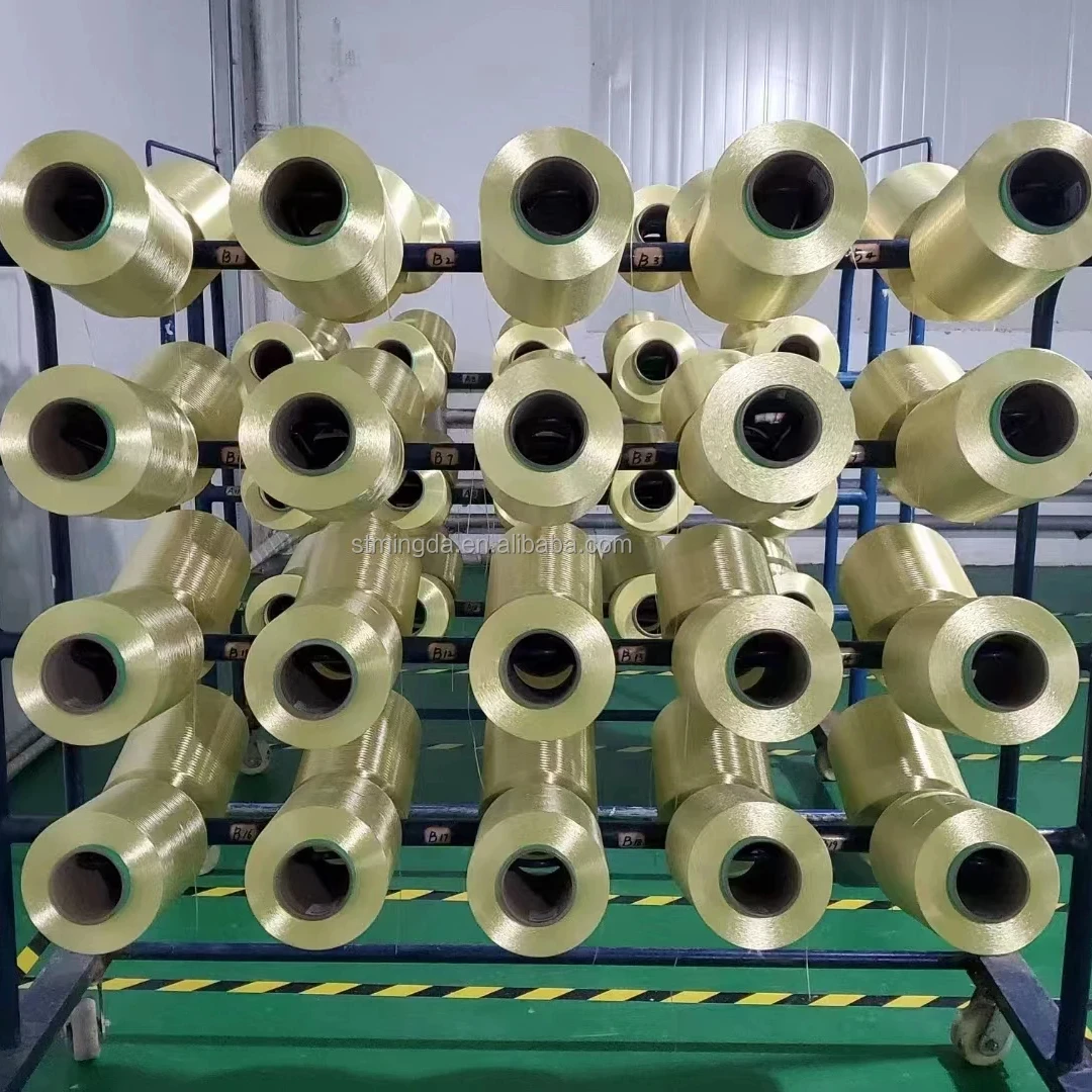 High Strength 1500D Para Aramid Yarn para aramid filament with high strength Flame Retardant