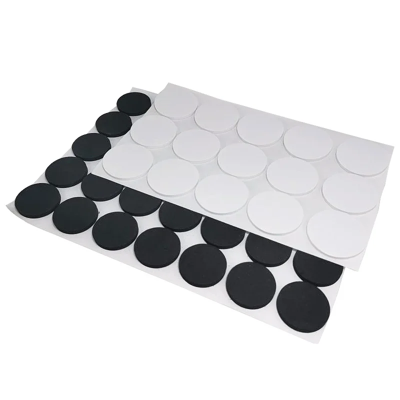 Pre-cut Custom White Black Double Sided Adhesive EVA Foam Sticker Crash Pad And Sealing Gasket