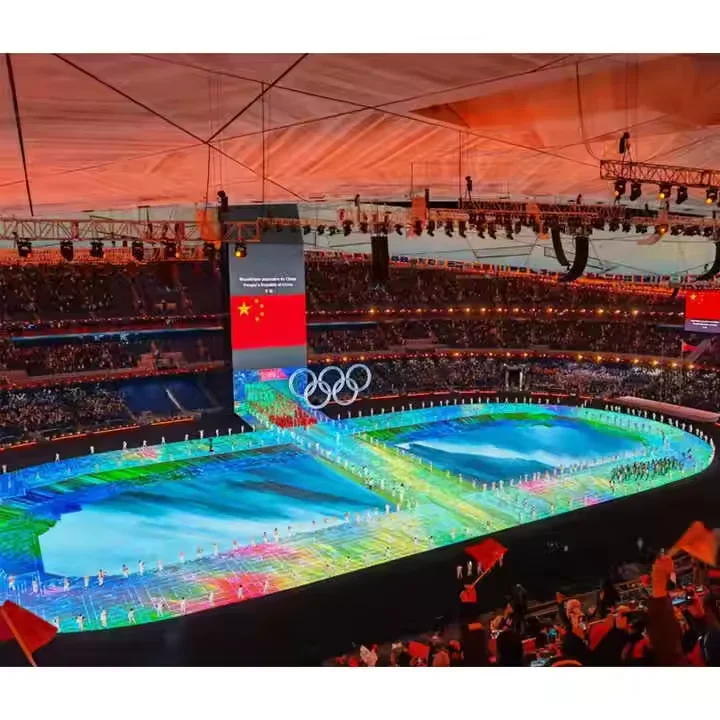 Easy install portable matrix dance floor stage waterproof dj video led digital display dance floor for wedding party event