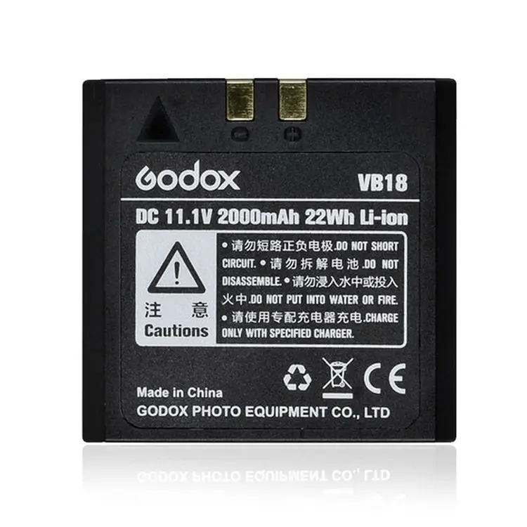 Godox VB18 DC 11 1 V 2000 мА/ч 22Wh литий-ионная аккумуляторная батарея для Ving V850II V860II-C V860II-N V860II-S V860II-F Вспышка
