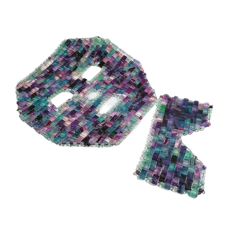 Natrual Stone Sleep Beauty Mask Rose Quartz Jade Eye Mask