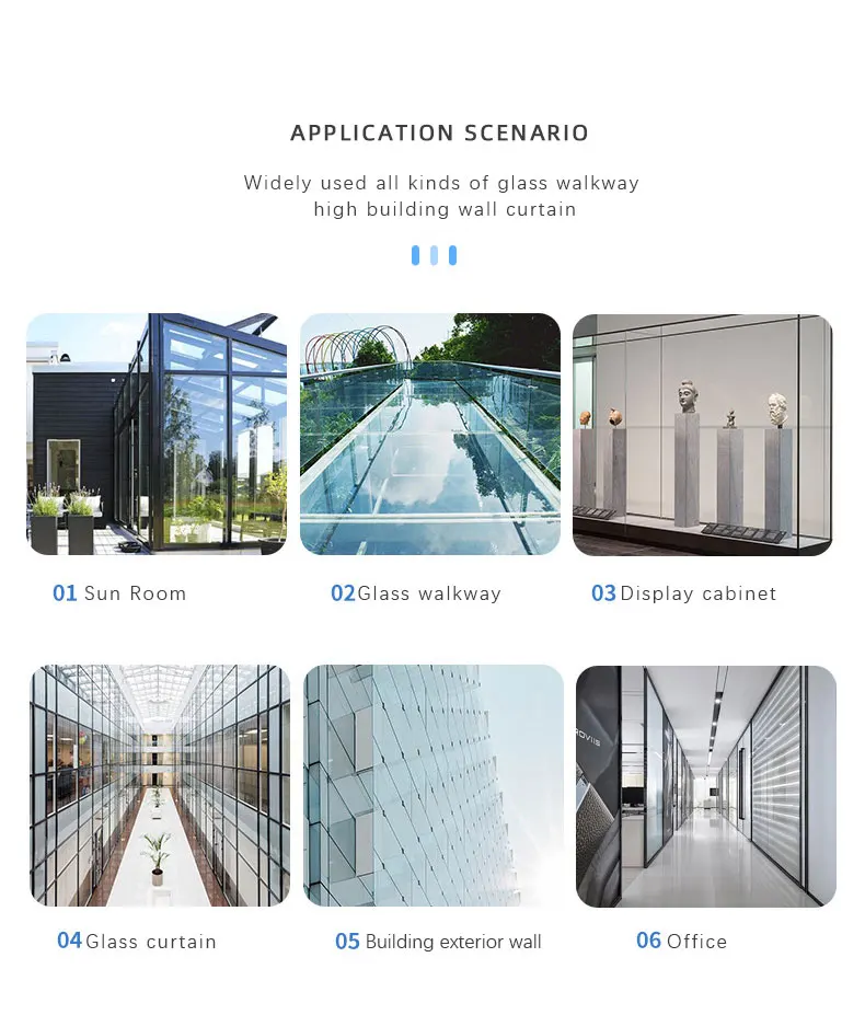 Hot selling high quality factory price bilayer low-e glass insulated glass for building use
