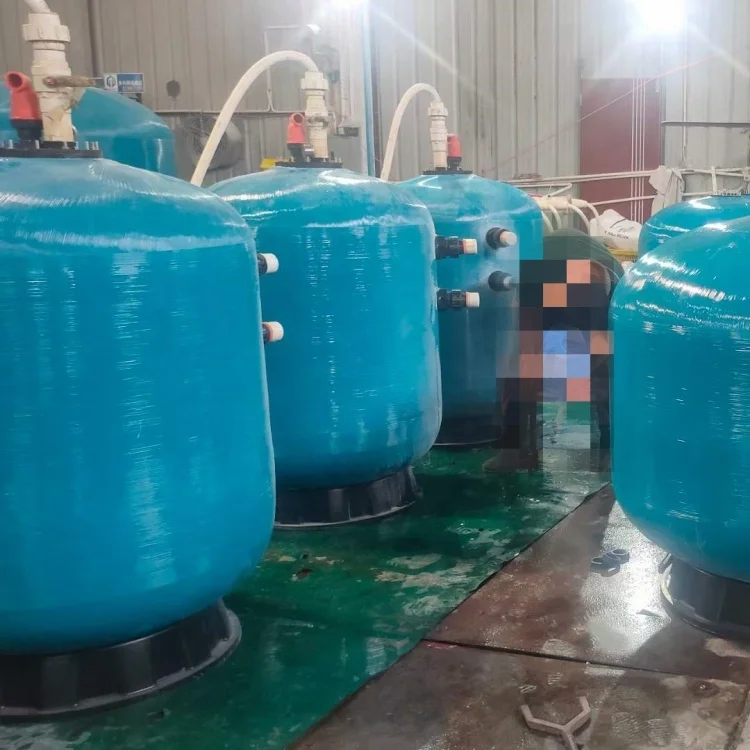 New Arrival Blue 800Mm Filtration Equipment Swimming Pool Filter System For In Ground Pool