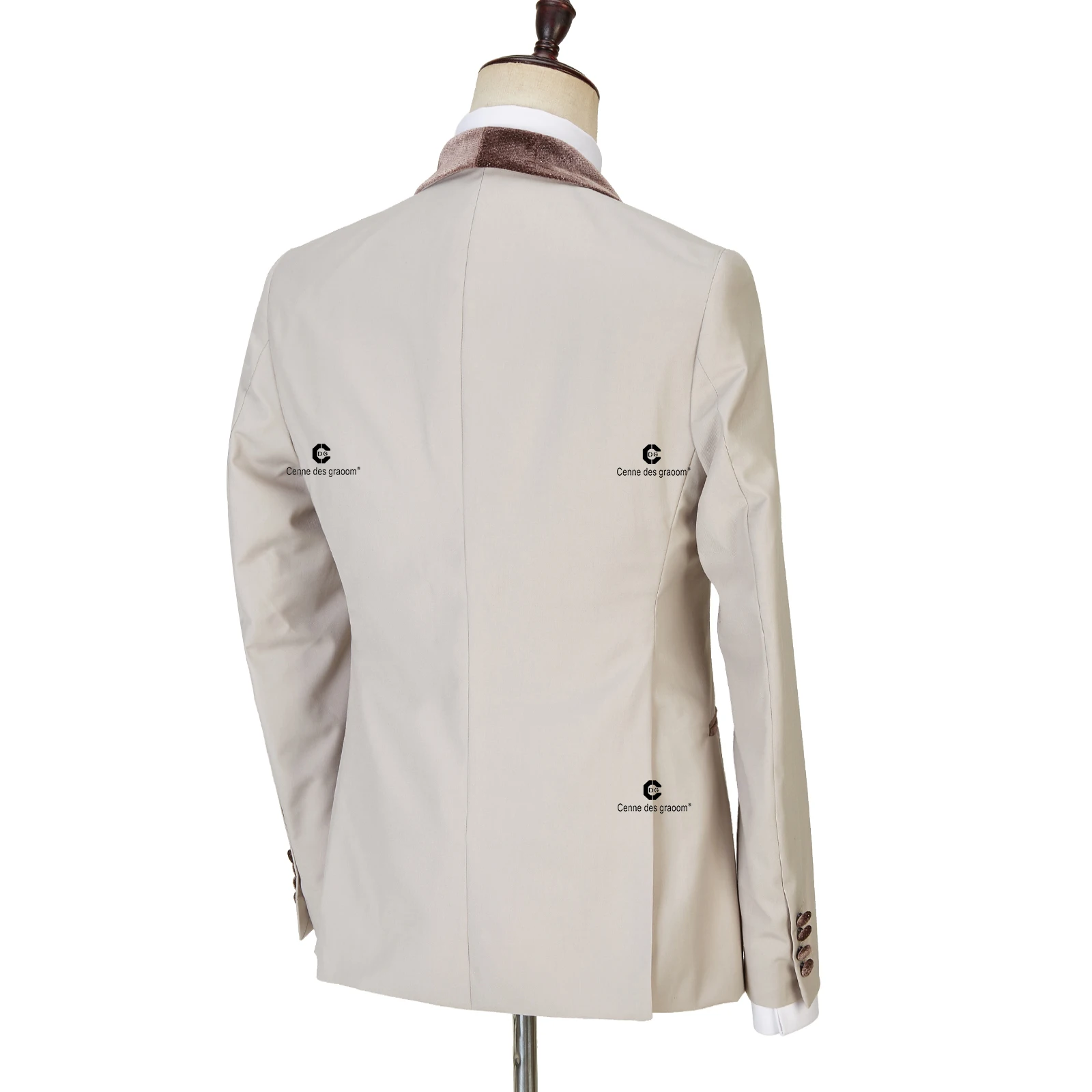 C-D-G Latest Coat Design Men Suits Tailor-Made Tuxedo 3 Pieces Blazers Wedding Party Singer Groom Costume Homme Blue